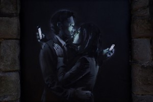 Phone Lovers Par Banksy